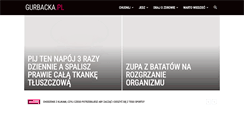 Desktop Screenshot of gurbacka.pl