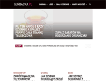 Tablet Screenshot of gurbacka.pl